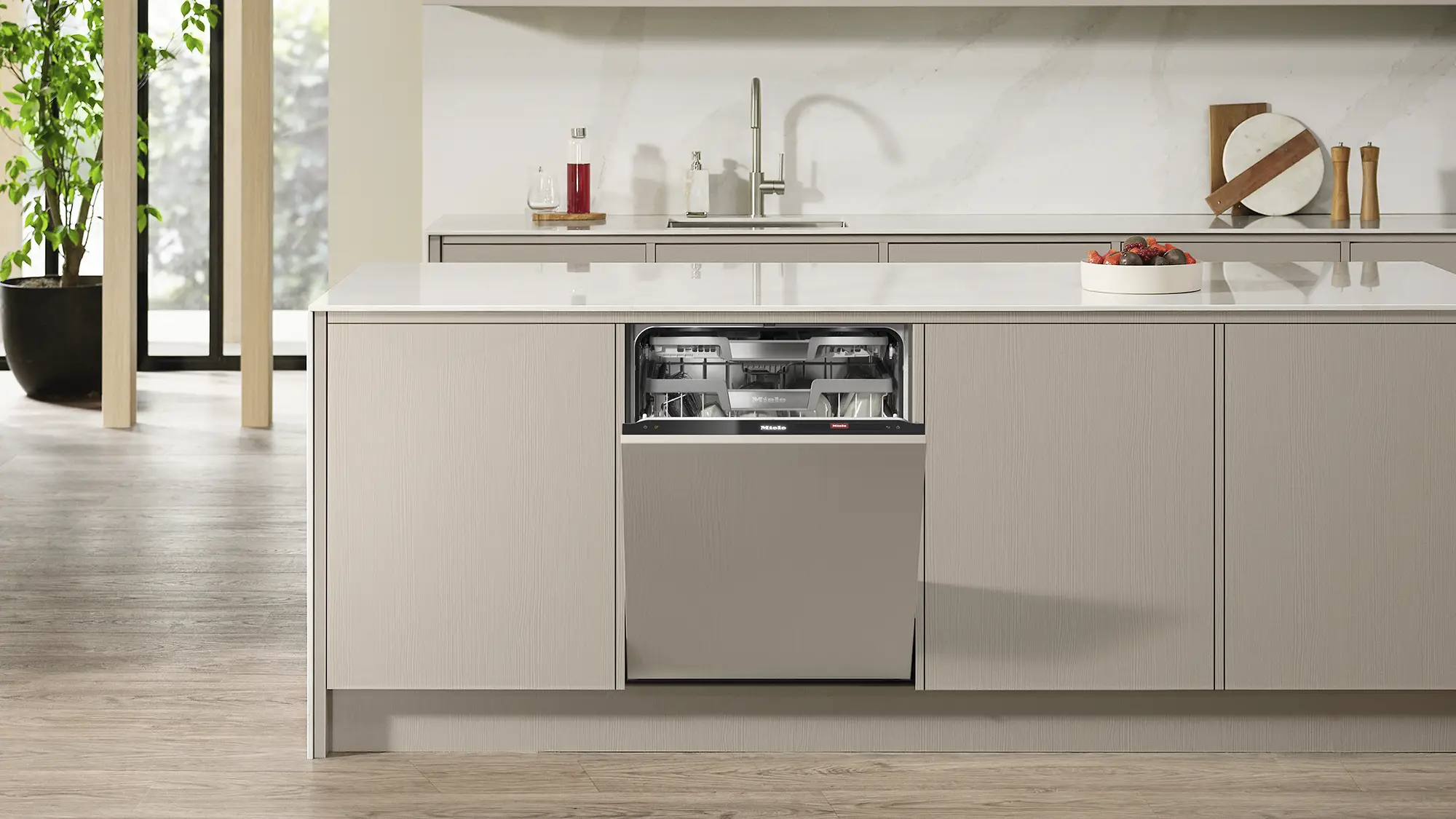 Fully integrated G 7000 dishwasher